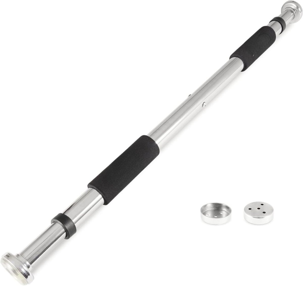 SP® Pull Up Bar - Pull Up Bar Deur - Optrekstang - Zilver - 5cm x 61cm x 5cm