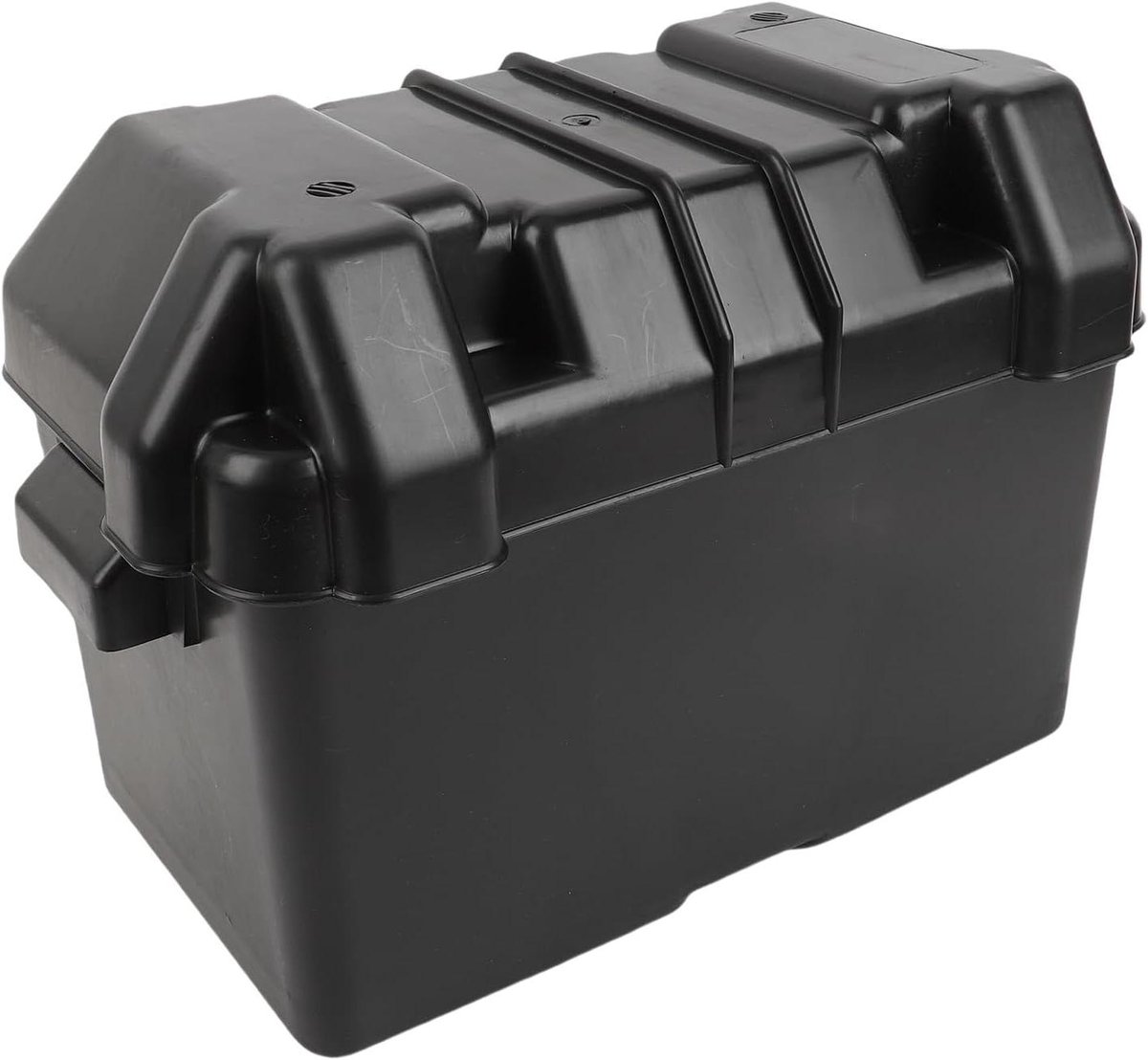 Accubak - Batterijhouder - Veilige Opslag - Slagvast ABS Materiaal - Tot 325mm - Zwart
