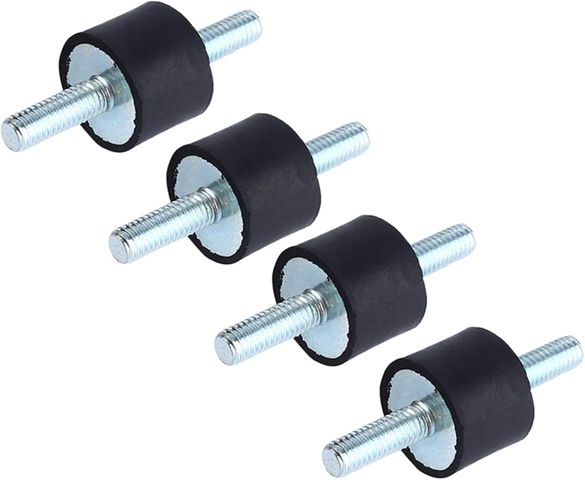 4 stuks rubberen houders voor isolatie, trillingsbestendig M8, 30 x