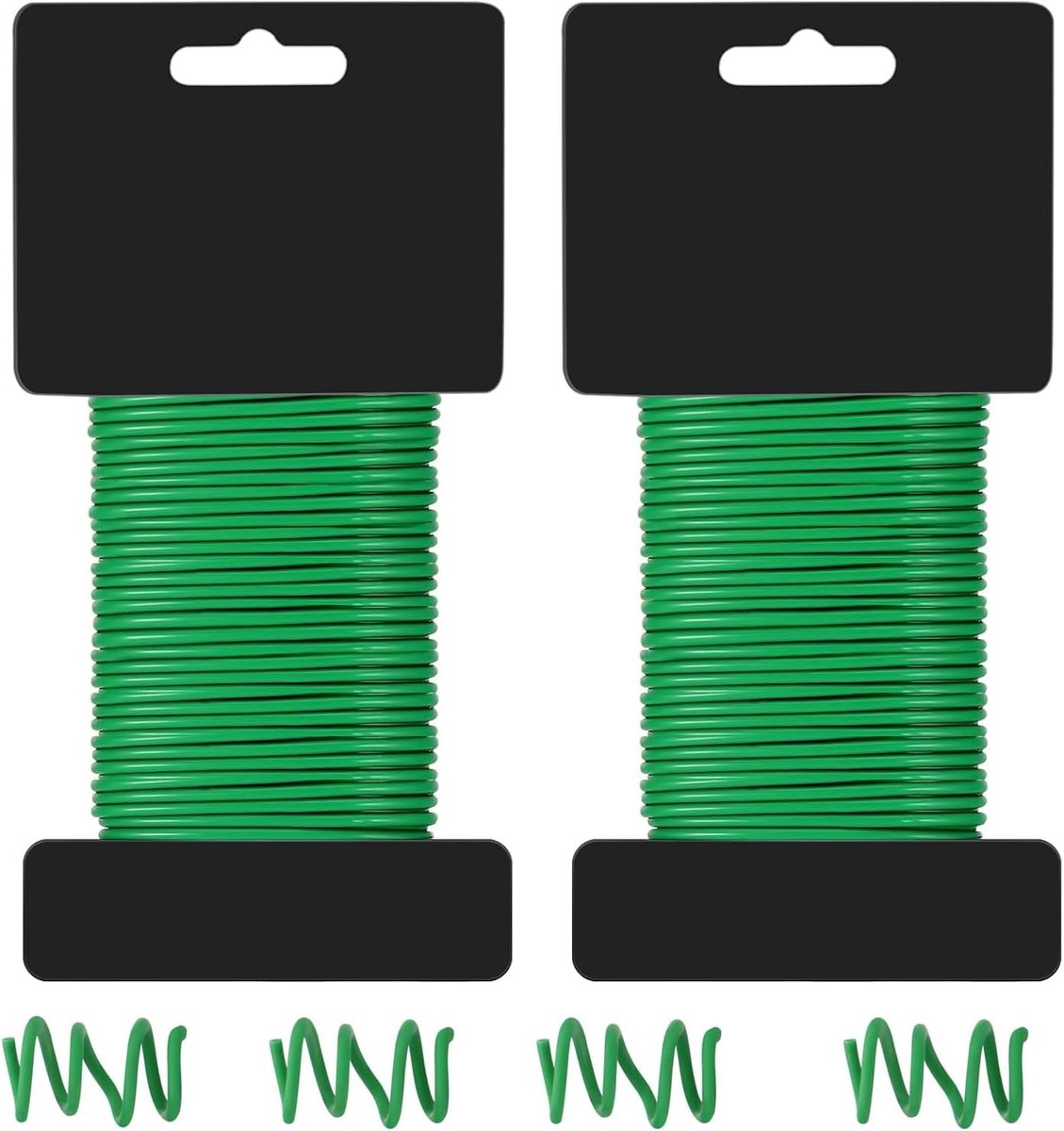 2 stuks tuintouw voor klimplanten - 2,5 mm x 10 m Pvc plantendraad en