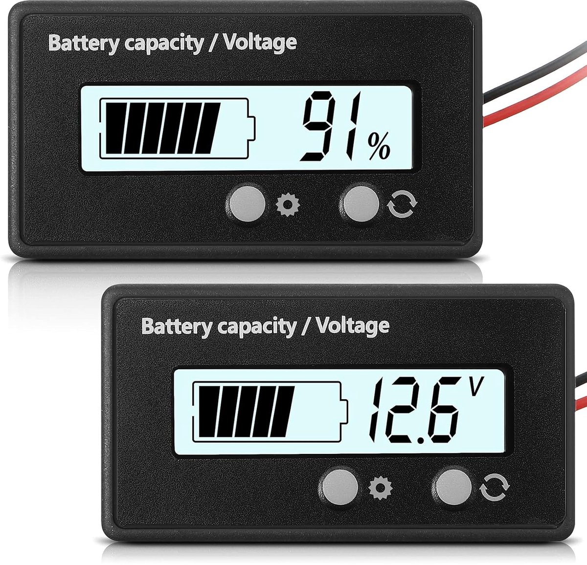 DC 12 V 24 V 36 V 48 V 60 V 72 V 84 V met alarm, instelling voor en sleutelschakelaar, spanningsindicator en loodzuur batterijcapaciteit