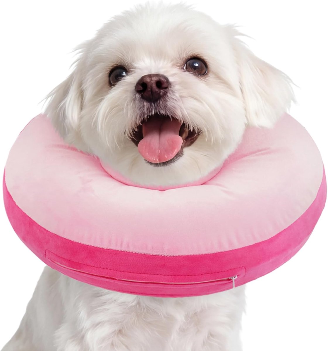 Opblaasbare halsband voor honden