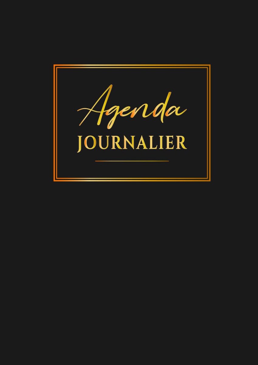 Agenda Journalier 2026 2027 - A4 Formaat - 2 Jaar - 730 Lijnpagina's Georganiseerd - ShopVlot