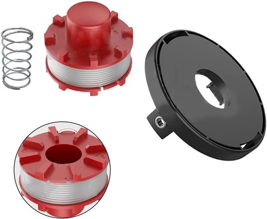 Spoel Lijn en Spoel Deksel Voor Einhell Grastrimmer Trimmer Spoel — afbeelding 2