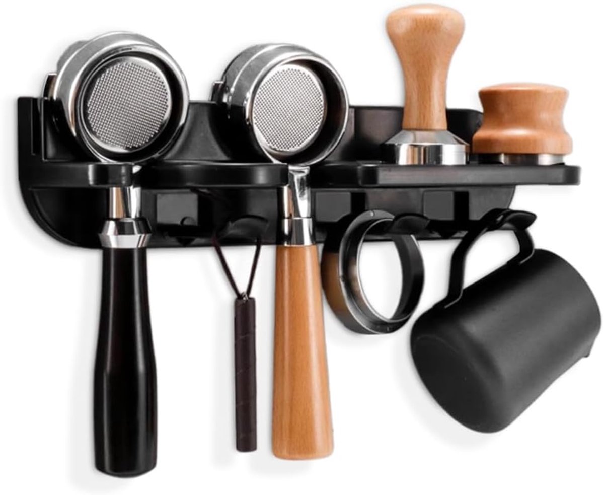 58 mm koffietamperstation – accessoire voor filterhouder, barista-accessoires, espresso accessoires voor DeLonghi Dedica, Sage Barista Touch, tamper station 58 mm, koffieorganizer,