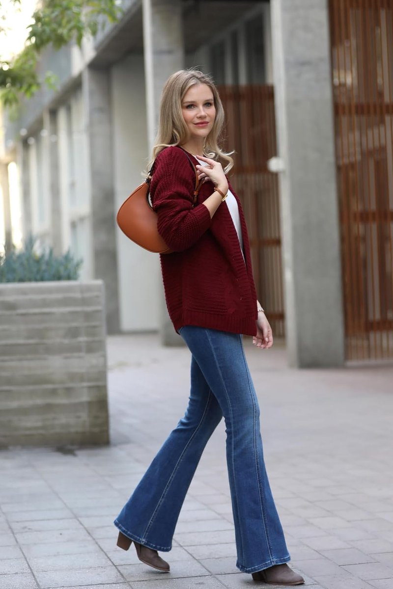 Schoudertas Dames - Halve Maan Tas - Handsfree Onderweg - Lichtgewicht Ontwerp - 23 cm Breed - Zwart