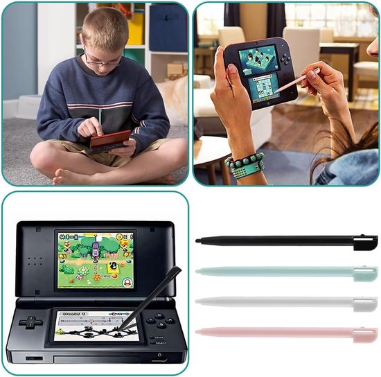 4 stuks pennen voor Ndsl, Nintendo Ds Lite pen, styluspen pennen voor — afbeelding 4