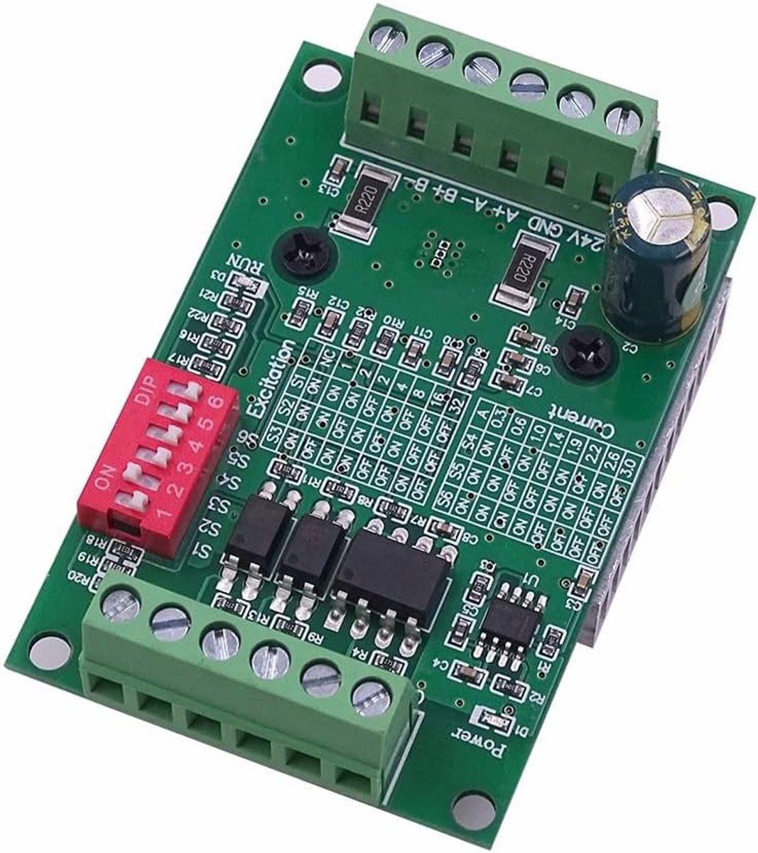 TB6560 TB6600 Verbeterde versie 3A 32 Onderverdeling 42/57 Stappenmotor Driver Motor Driver Board