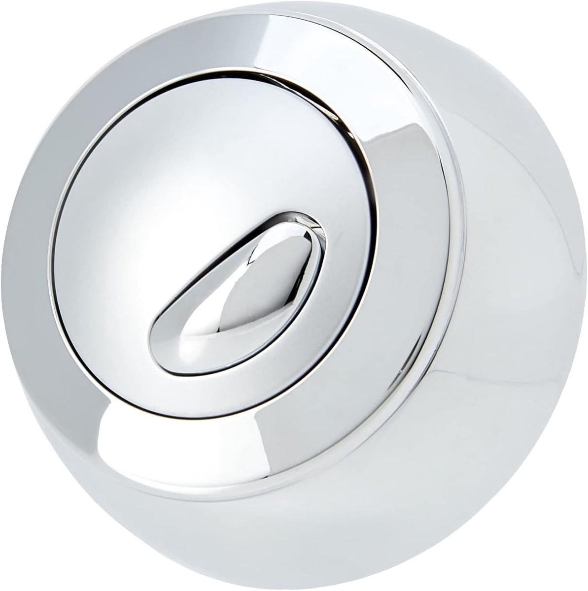 Optima 49 Dual Flush Chrome WC-drukknop 34494907, meerkleurig
