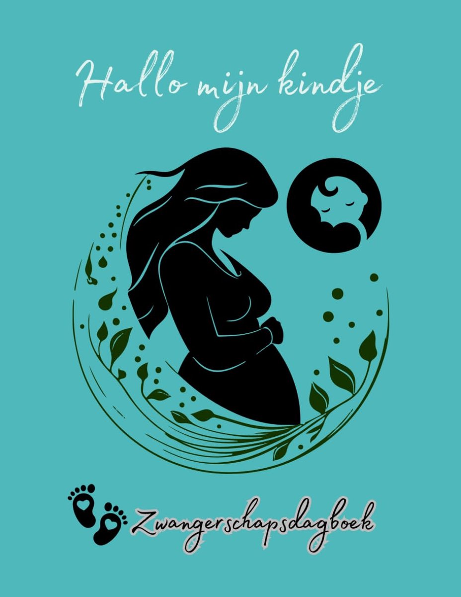 Zwangerschapsdagboek - persoonlijke reis naar moederschap - liefdevol geschenk voor zwangere vrouwen - ShopVlot