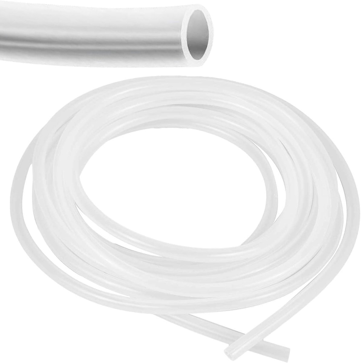 2 Meter siliconen slang, 10mm ID x 12mm OD Flexibele siliconenrubber slangen, 10mm x 12mm Transparante voedselkwaliteit slangen, Transparant water slang-pijp, voor lucht olie, water