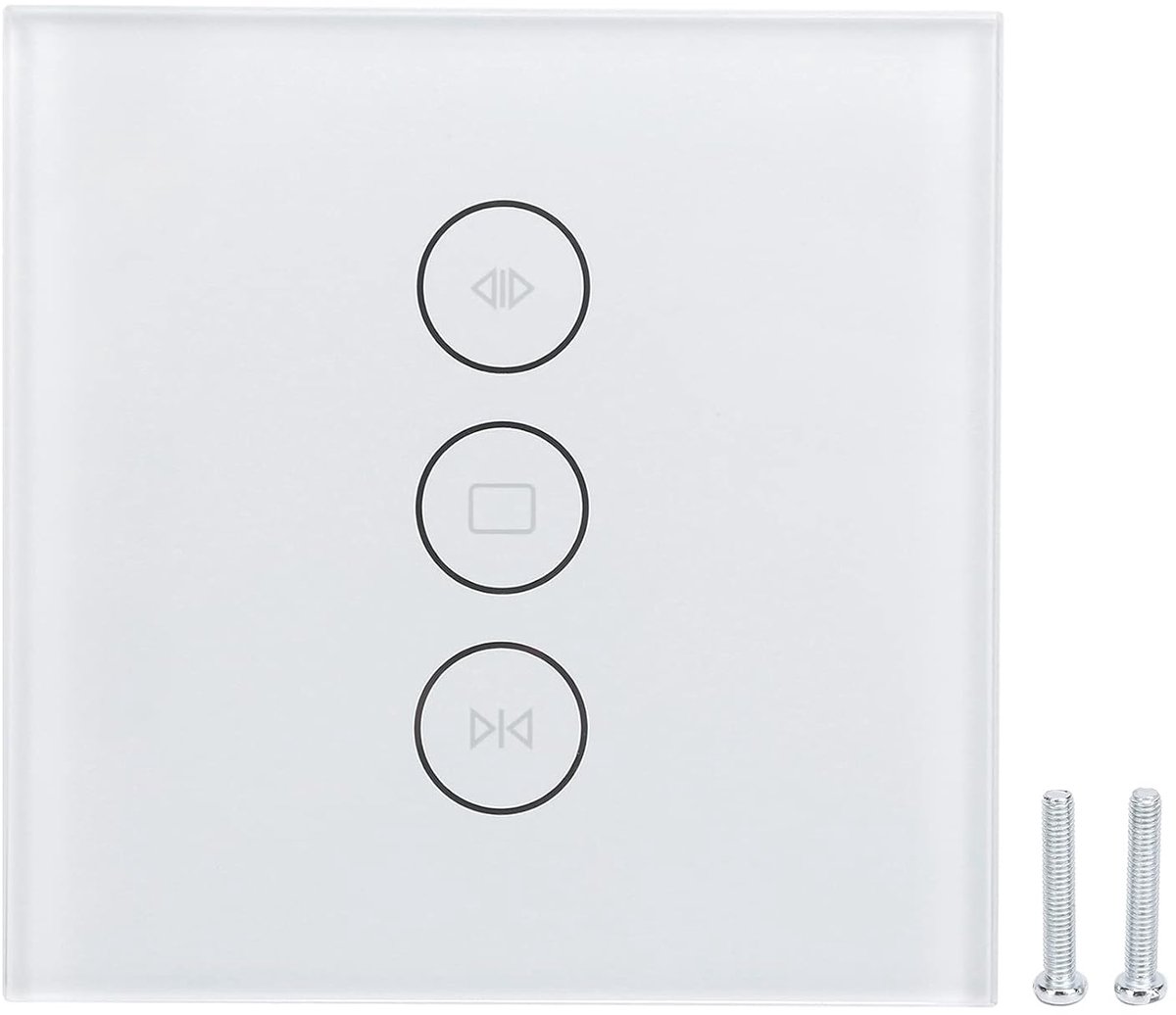 Gordijnschakelaar Aanraakscherm van Gehard Glas WiFi-schakelaar