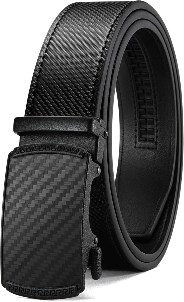 Riemen Heren, Automatisch Leren Ratel Voor Mannen Business Suit, 35mm