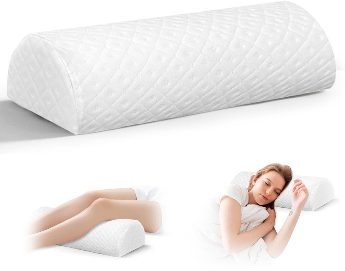 Omgoods - Ergonomische Memory Foam Ondersteuningsrol - Halfrond