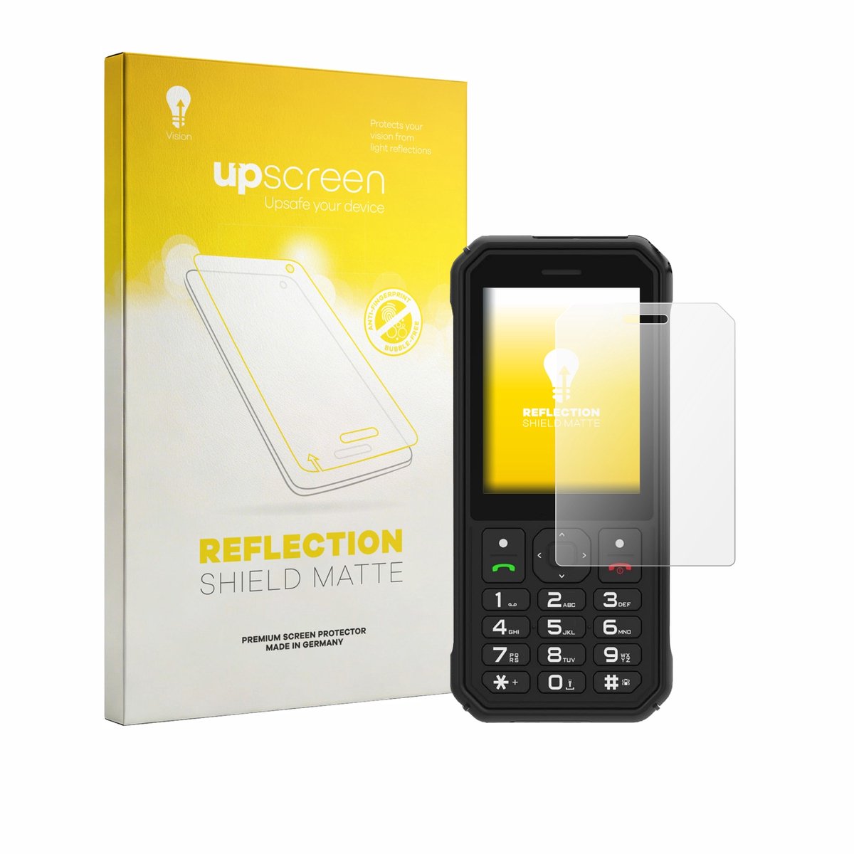 upscreen - Screenprotector voor AGM M11 - Folie Beschermfolie anti glare matte