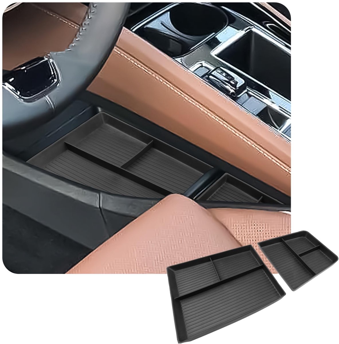 Omgoods - Center Console Organizer voor Skoda Elroq 2024-2026