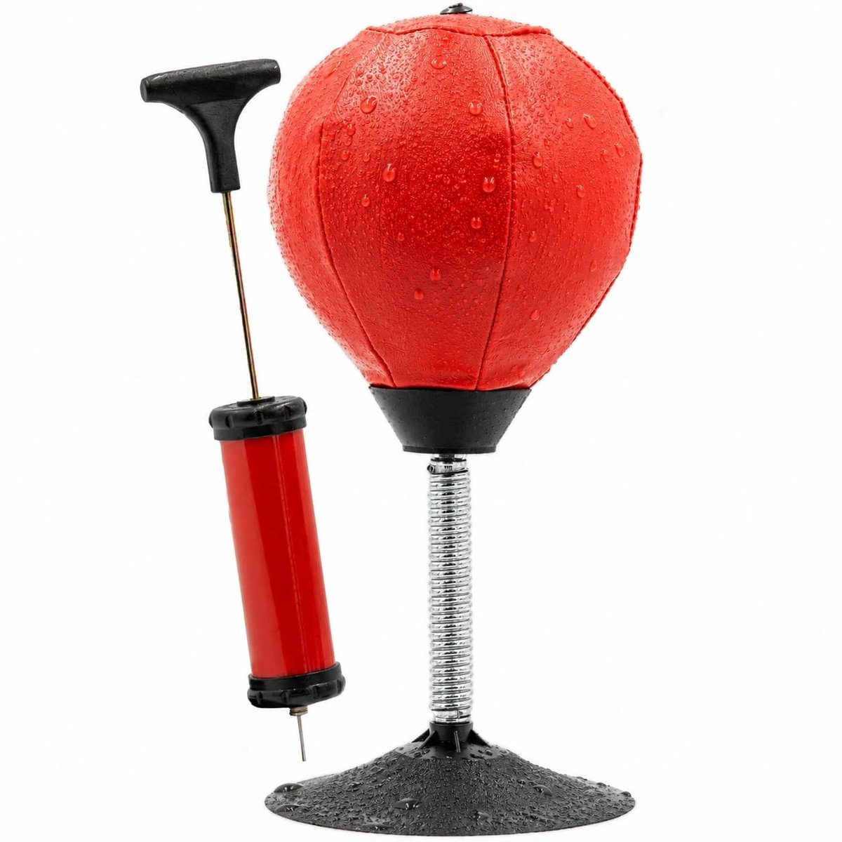 Omgoods - Tafel Punching Bag - Stressverlichting en Reflextraining voor Thuis en Kantoor