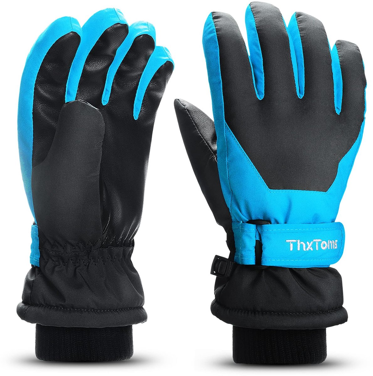 Omgoods - Kinderski Handschoenen Winter Waterdicht Warm Fleece voor Jongens en Meisjes