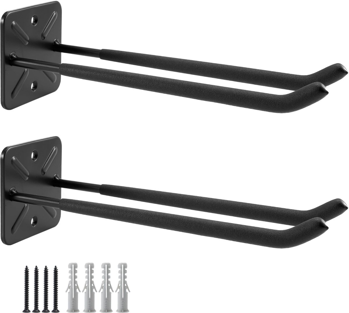 Omgoods - Heavy Duty Garage Hooks - Wandbevestiging voor Gereedschap en Fietsen