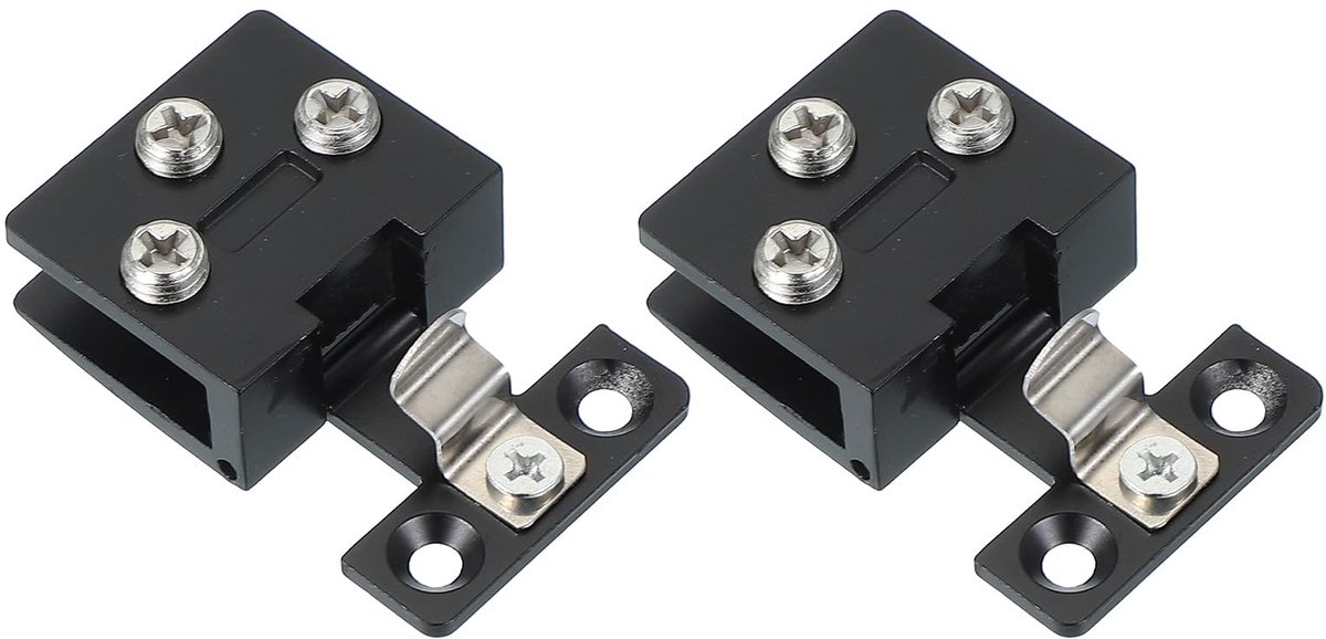 Omgoods - 1-3/16 Inch Kast Glazen Deurscharnier - Zonder Boren