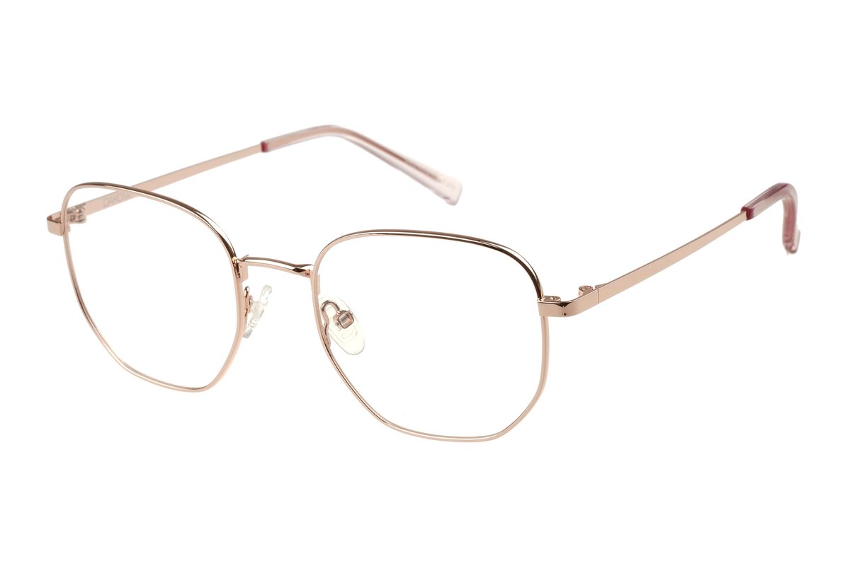 SnelShoppen - Dakota Brilmontuur Unisex DKO-AOU 05-272 Vierkant Metaal Inclusief Brillenkoker - Stijlvol en Comfortabel voor Elke Gelegenheid