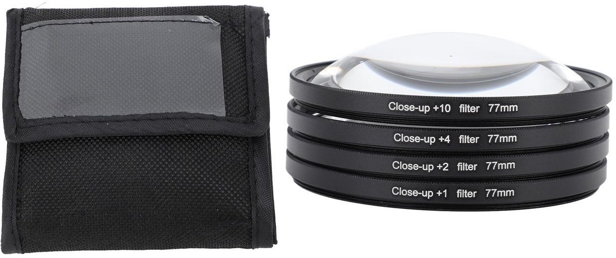 Omgoods - Close-up Filter Set 4-in-1 - Macro Lens Set voor Gedetailleerde Foto's