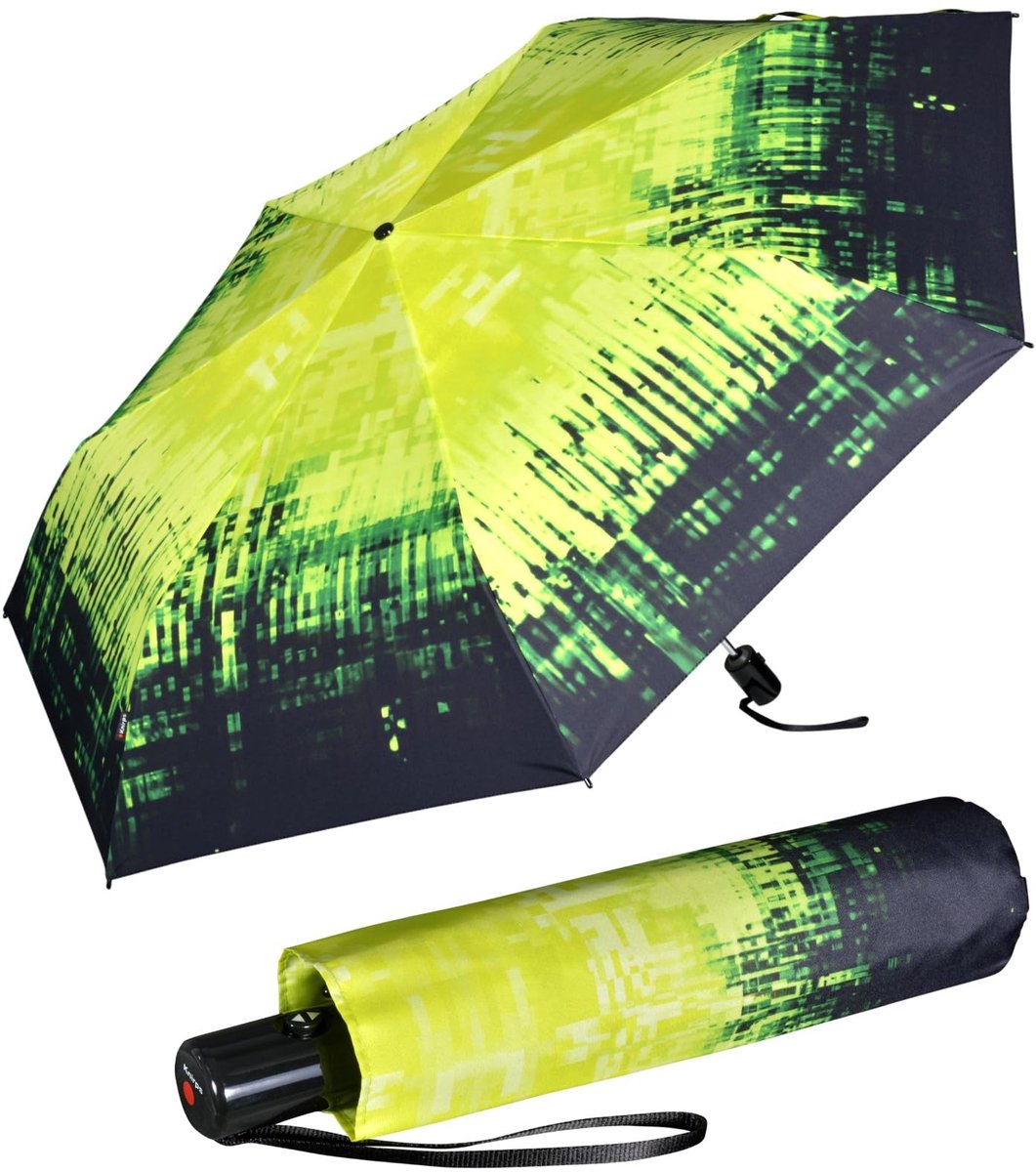 Omgoods - Slimme Duomatic Pocketparaplu met Gradient Patroon