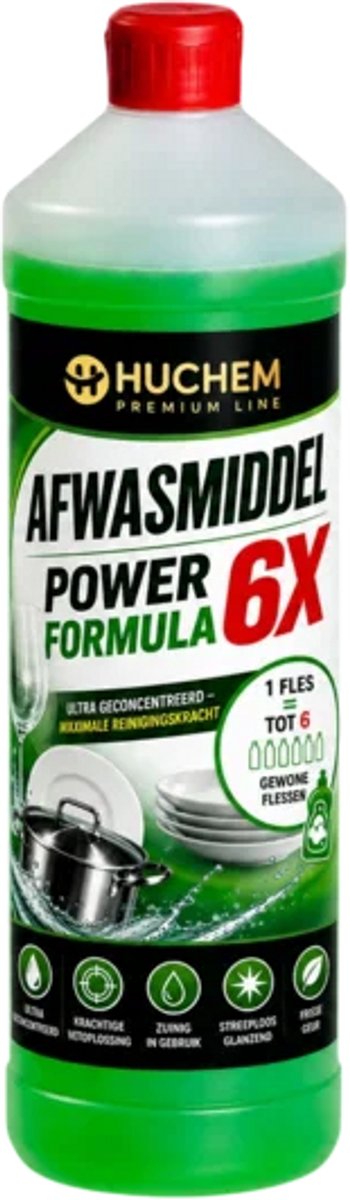 Afwasmiddel Pro | Power Formula 6x | Ultra Geconcentreerd