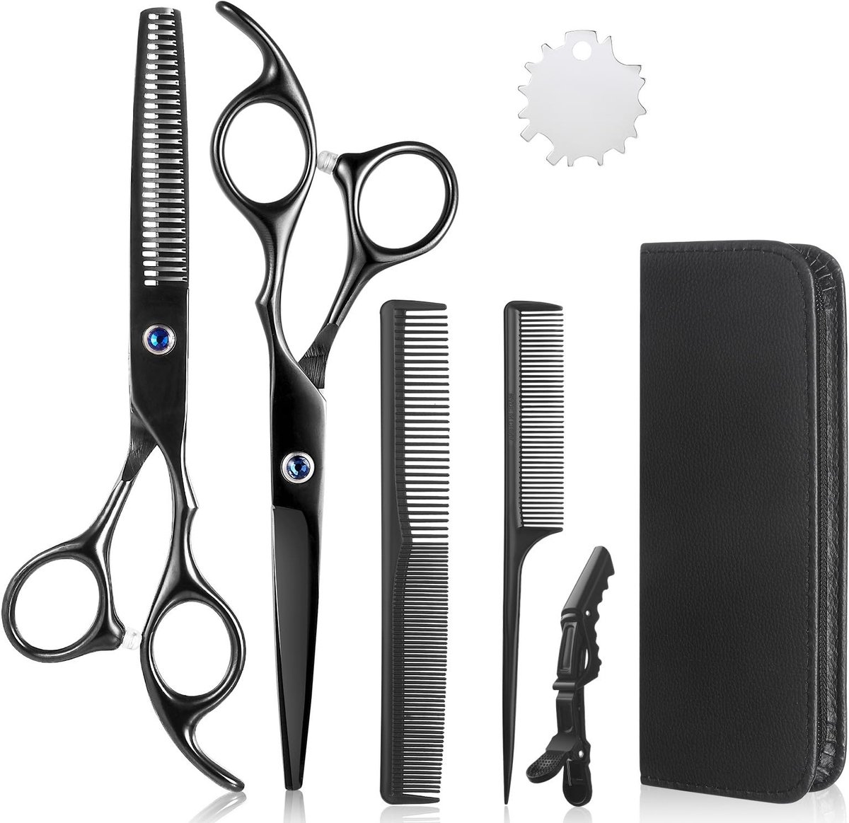 Omgoods - Professionele Haarverzorgingsschaar Set met Kam en Doos