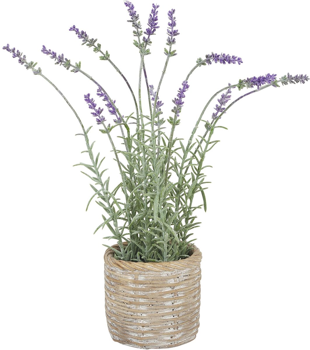 Omgoods - Kunstmatige Lavendel Pot - Nep Lavendel Planten voor Huis en Tuin