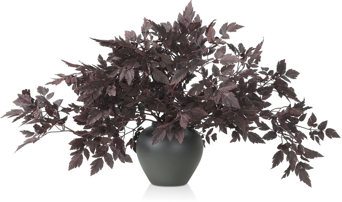 Omgoods - 10 Pack Kunstmatige Cimicifuga Bladeren - Faux Planten voor Decoratie