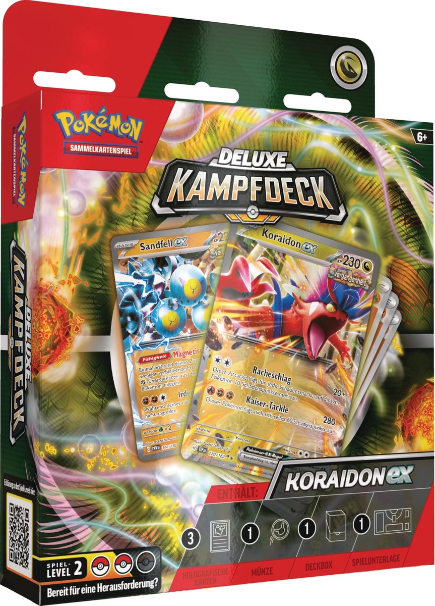 Omgoods - Pokémon Verzamelkaartspel Vechtdeck met Koraidon-ex