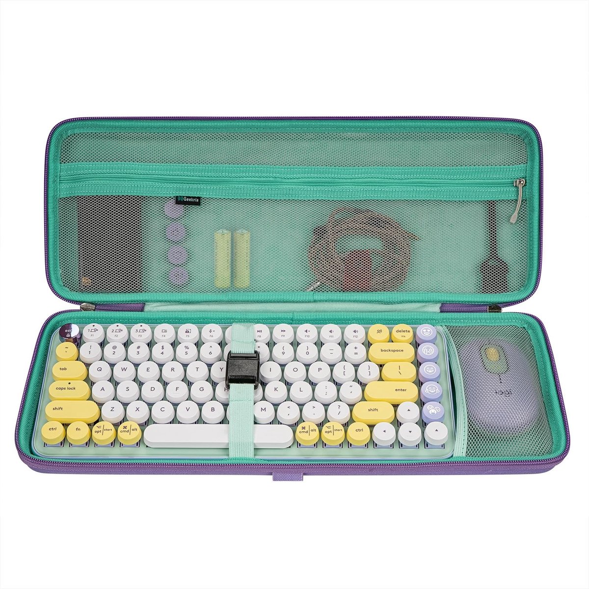 Omgoods - Hard Travel Bag voor Compact Gaming Keyboard met 84 Toetsen