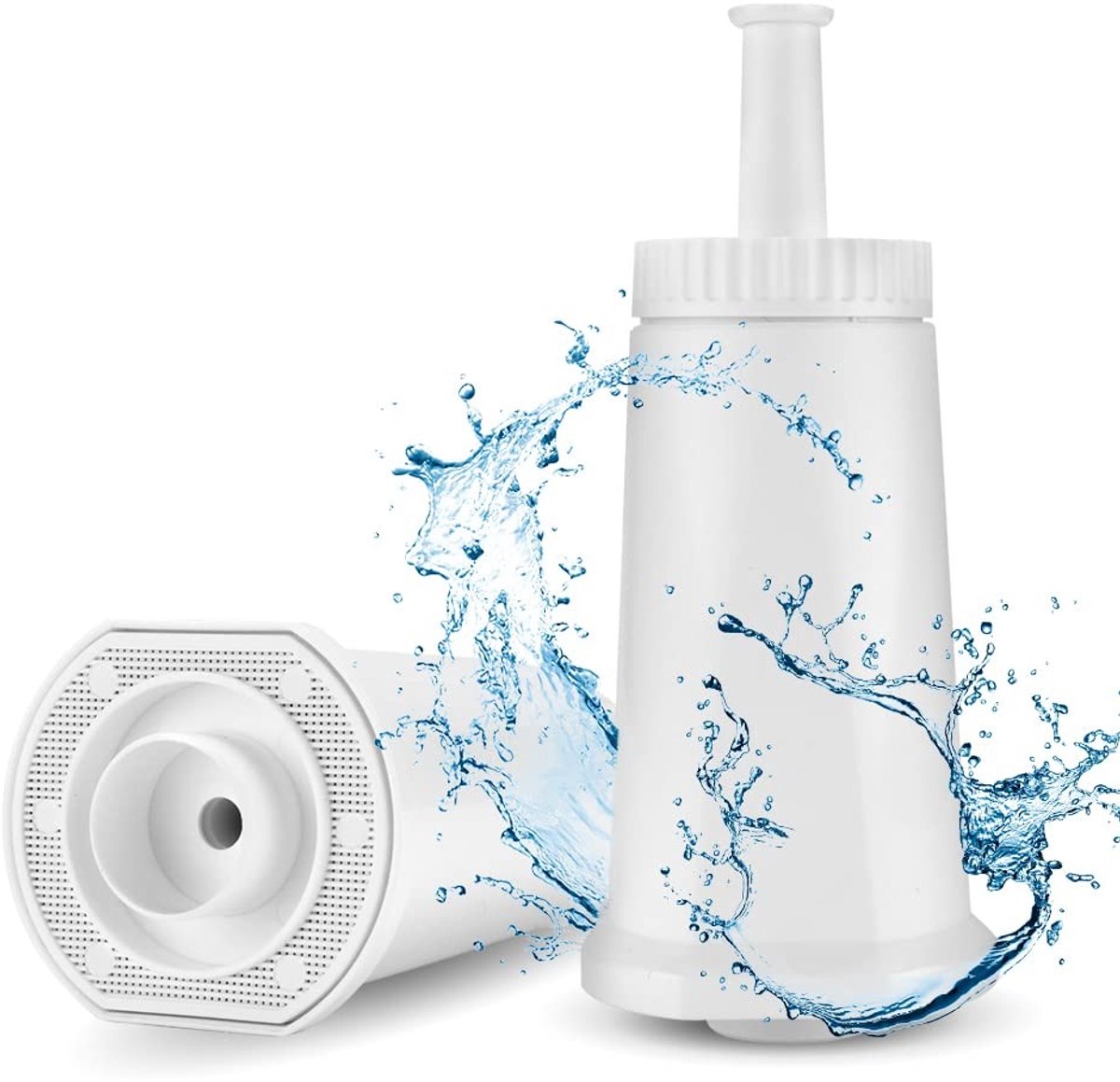 Omgoods- Waterfilter TÜV NSF-gecertificeerd - Koffiewaterfilter - 2 Stuks - Sage Claris Barista - Geschikt voor SES 990/980/500/878/875/880/920/810 - Vervangingsfilter - Koffiefilter