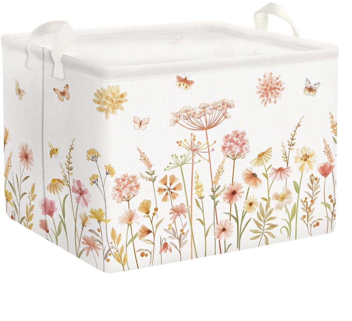 Omgoods - Vouwbare Wasmand met Handvat voor Kleding en Speelgoed