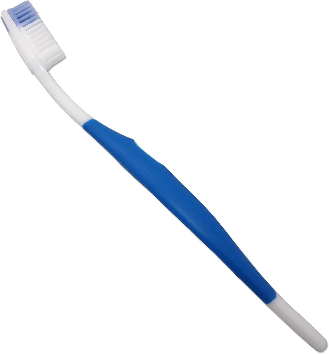 Sensi-Brush - Siliconen tandenborstel voor Valplast Partials & Flexibele Kunstgebit (Blauw)