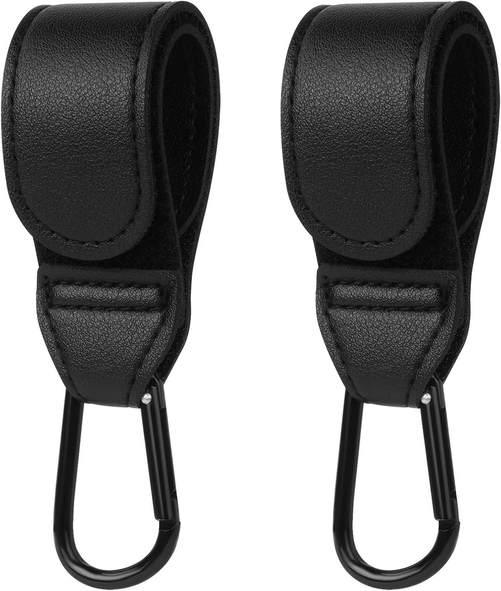 Buggy Clips - 2 Stuks Universele Carabiners voor Kinderwagens, Handige Haken voor Winkeltassen en Accessoires