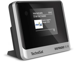 TechniSat DIGITRADIO 10 IR - DAB+ en internetradio-adapter (WLAN, kleurendisplay, Bluetooth, afstandsbediening, wekker, zonder luidsprekers, ideaal voor het upgraden van bestaande hifi-systemen)
