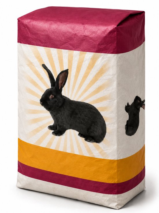 Nourriture mixte pour lapin aux couleurs naturelles 20kg