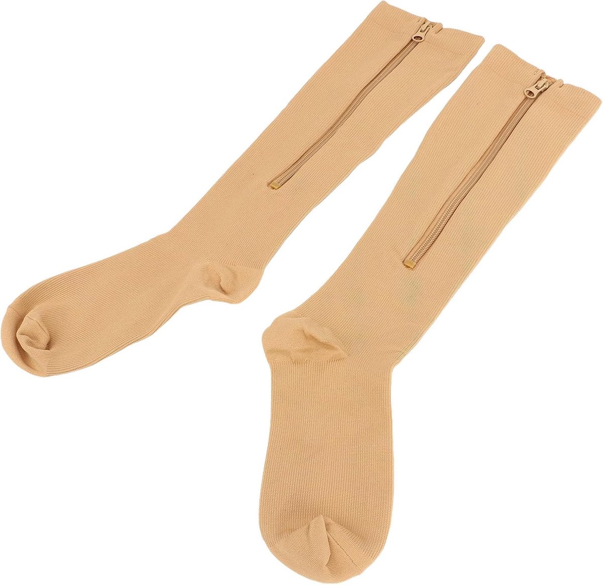 Compressiekousen met ritssluiting voor dames, 15-20 mmHg