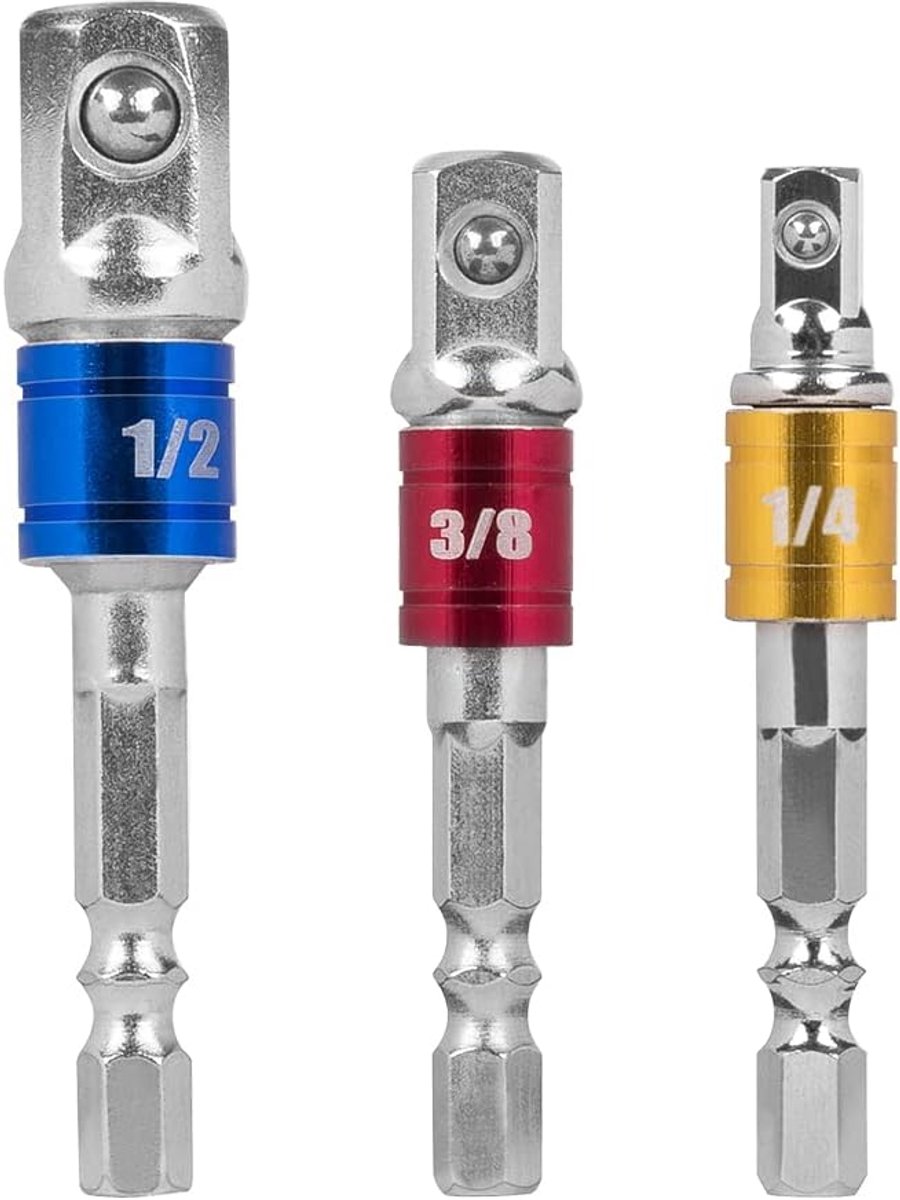 Grade Socket Adapter/Verlengset, verandert de boormachine in