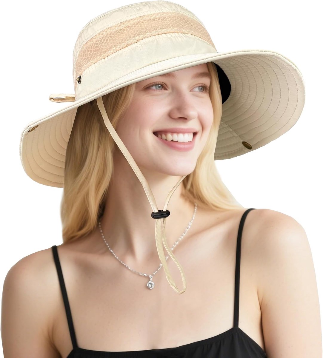 ehsbuy Zomerhoed voor dames en heren Waterdicht Brede rand Ademend
