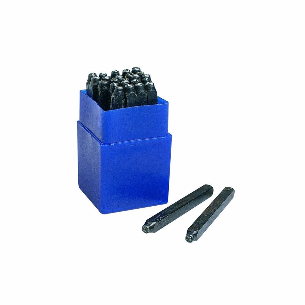 Slagletters Set - Metaalstempel Set - Metaal Markeren - Hoge Kwaliteit Staal - 2 mm - Zilver