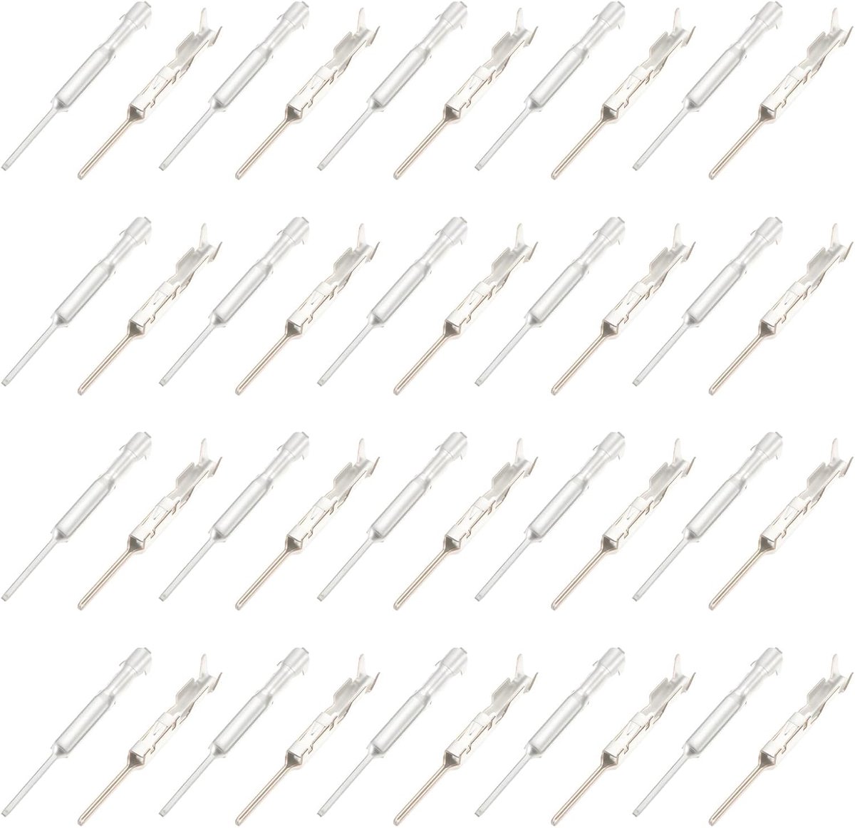 50 stks 0.50-0.75mm2 Mannelijke Pins Connector Crimp Contact Pin Plug Socket Compatibel met MQS Quadlok