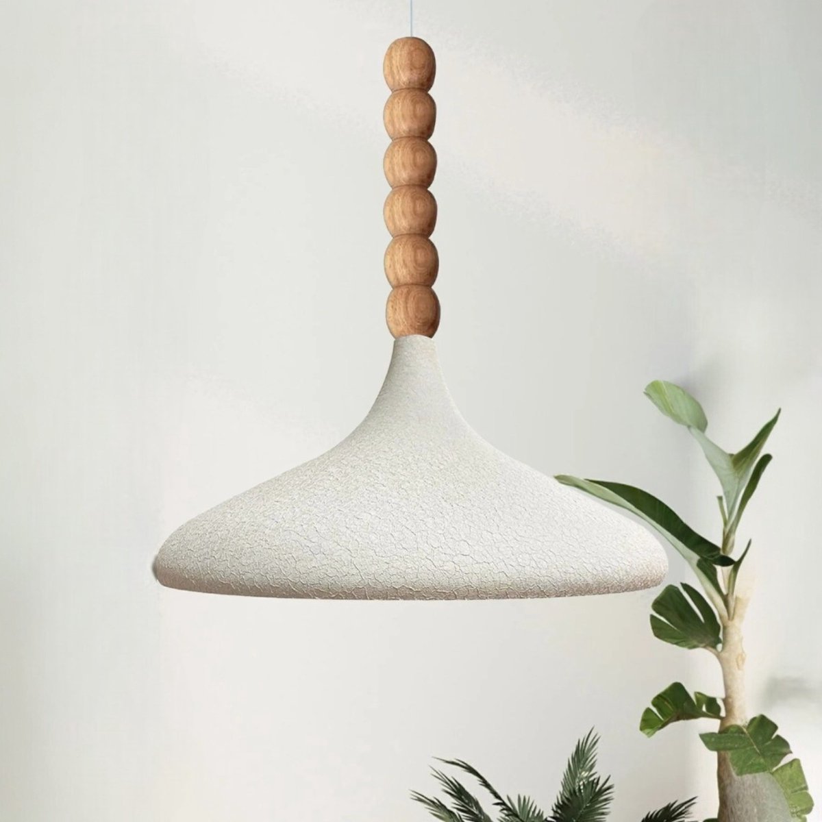 Bamyum Champion hanglamp, industriële Modern stijl, Ø35 cm, wit metalen lamp