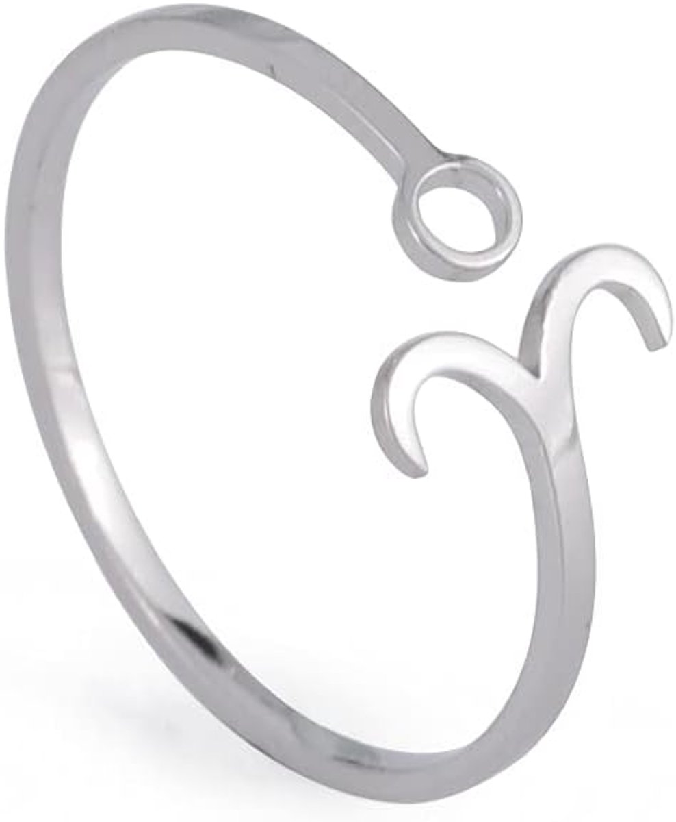 Ringen voor vrouwen 12 sterrenbeelden open ring Ram Leeuw Maagd