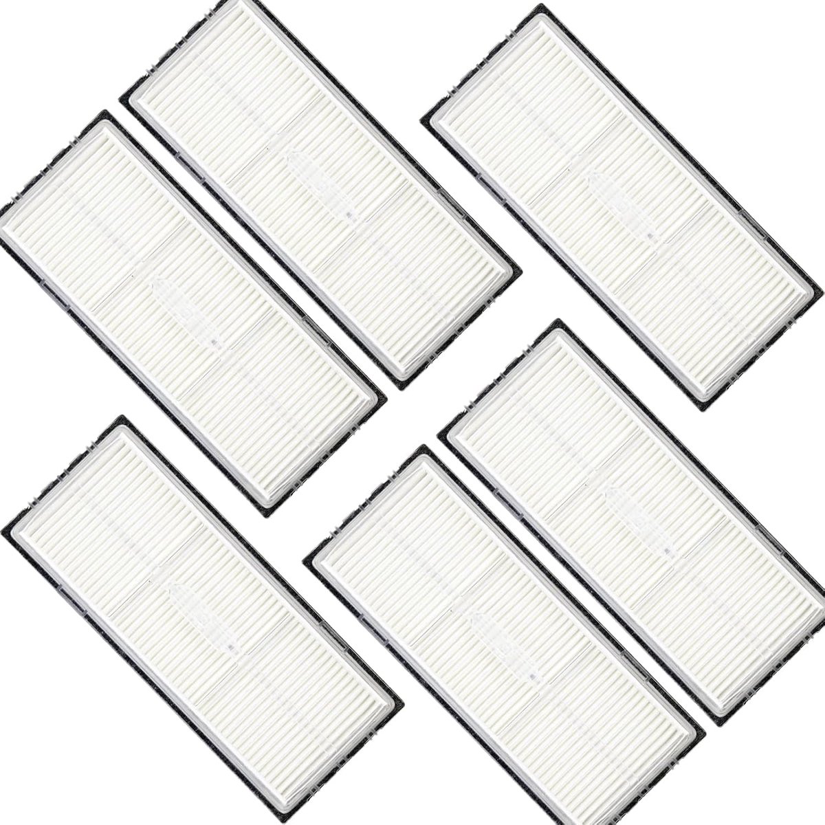6 stuks filter voor Roborock S8/S8+/S8 Pro Ultra/S7/S7 MaxV/S7 MaxV Ultra/S7 Max Ultra/S7 Pro Ultra | Wasbaar & herbruikbaar | Premium filter accessoires vervangstukken