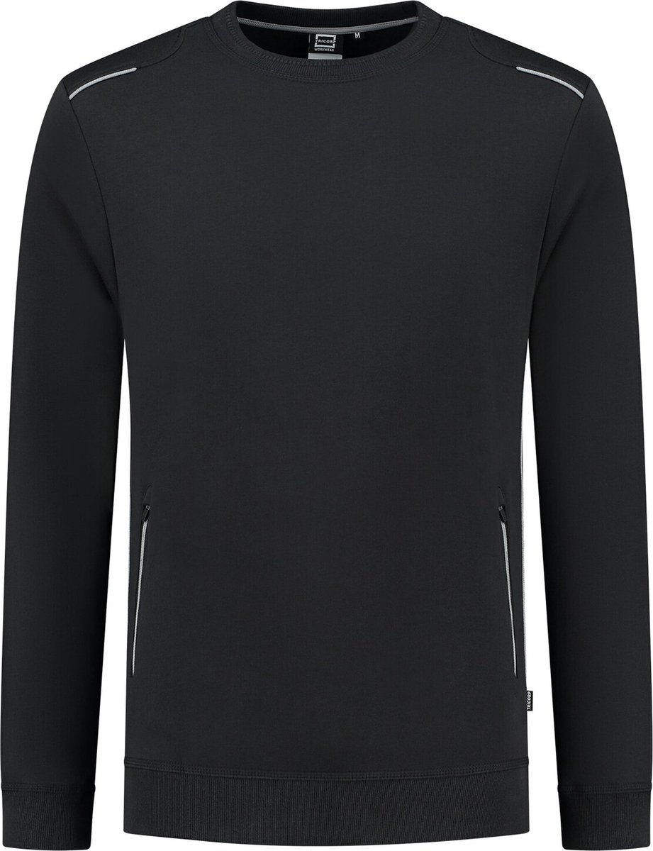 Tricorp Sweater Accent 302703 - BlackGrey - M