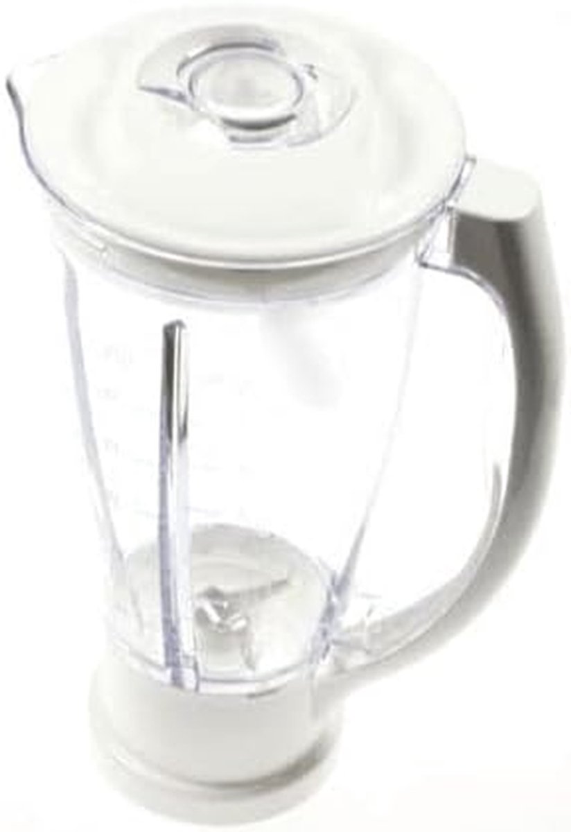 Blender Kom - Keukenmachine Blender - Mixen Ingrediënten - Specifieke Compatibiliteit - 1 Kilogram - Wit