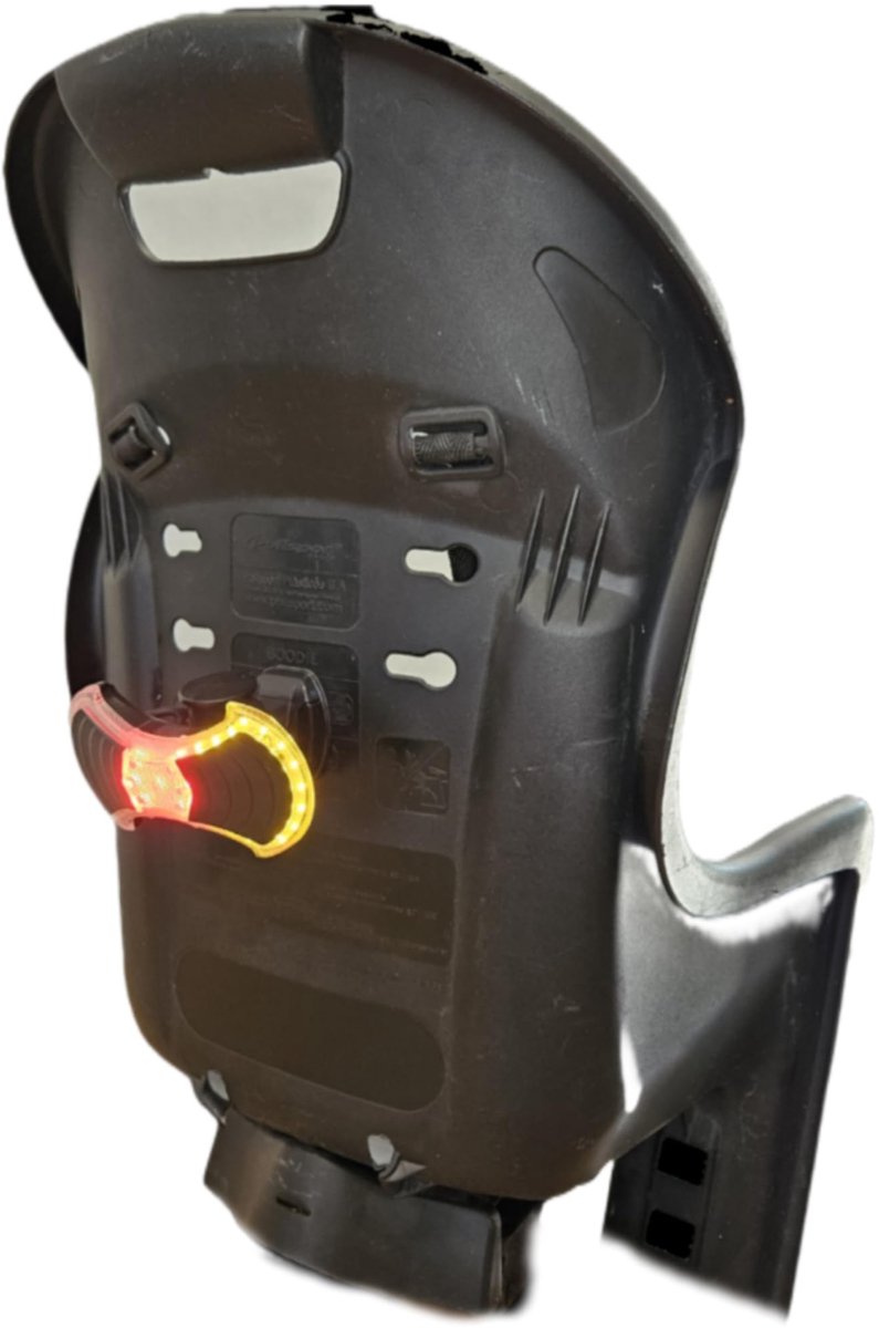 SnelShoppen - OWLZEN Voor- en Achterlicht met Richtingaanwijzer voor Fiets en Scooter - Draadloze Afstandsbediening, USB Oplaadbare LED-lamp, Universe